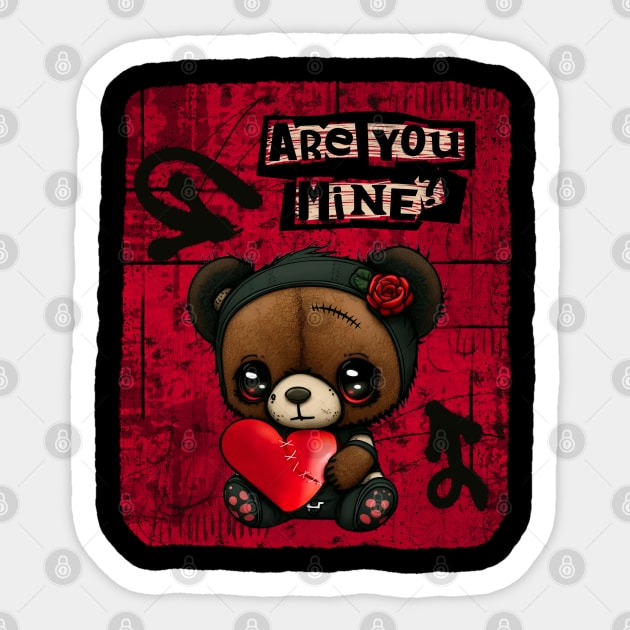 Emo teddy on sale bear